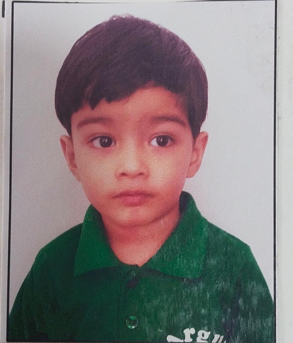 baby SHRIYAN RIDIT Happy birthday from best playschool in ranchi